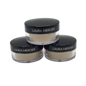 3 x Laura Mercier Translucent Loose Setting Powder .07 oz/2 g Each - Mini NEW